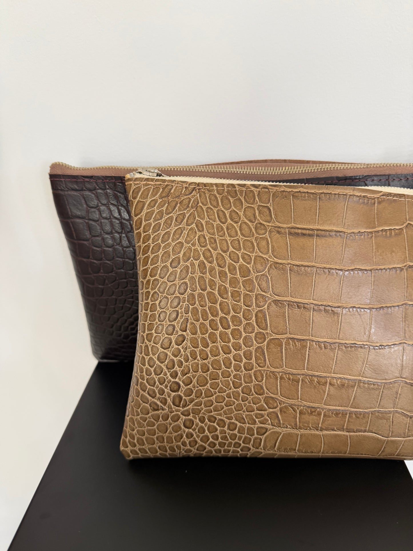 Pochette en cuir