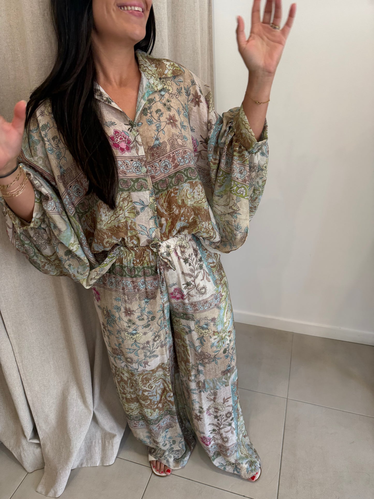 CHEMISE FLEUR